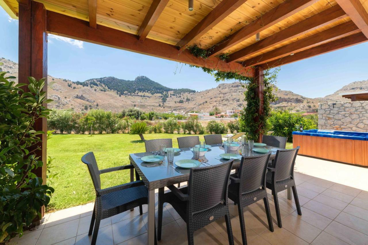 Kolymbia Villas By Stayonrhodes Exteriör bild